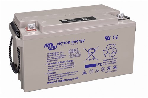 Victron 12V 90Ah Gel Deep Cycle Batteri.