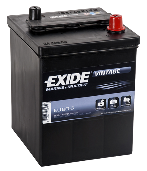 Exide Veteran  6V 80Ah