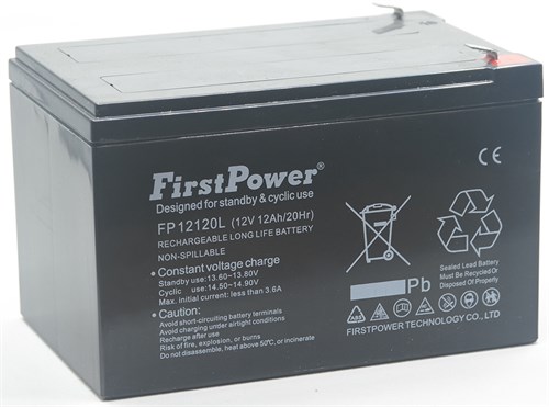 Firstpower Vrla 12v 12Ah 15 Års