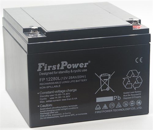 Firstpower Vrla 12v 28Ah 15 Års