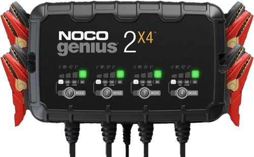 Noco Batteriladdare 4 x 6/12V 8A