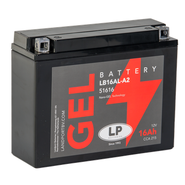 LP Mc Batteri GB16AL-A2 Gel 12v 16Ah