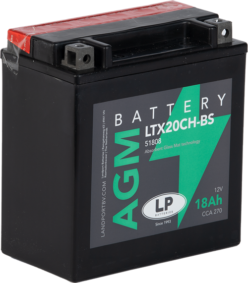 LP Mc Batteri AGM 12v 18Ah YTX20CH-BS