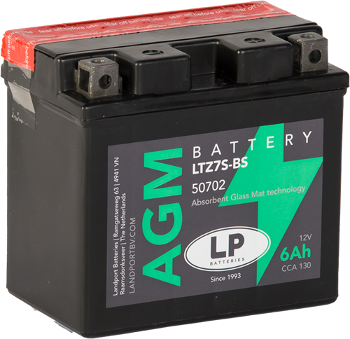 LP Mc Batteri AGM 12v 6Ah YTZ7S-BS