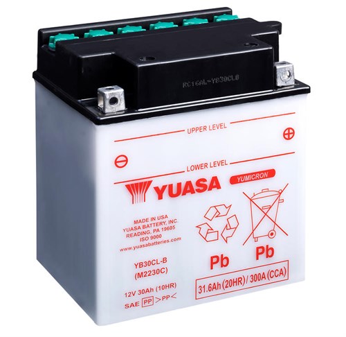 Yuasa Mc batteri  YB30CL-B 12v 30 Ah