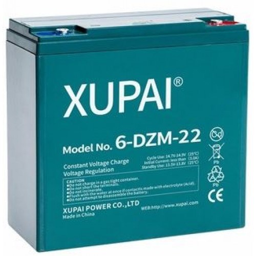 Xupai Agm Deep Cycle 12v 22Ah