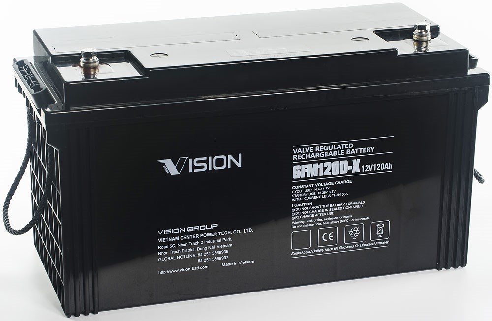 Vision Vrla 12v 120Ah