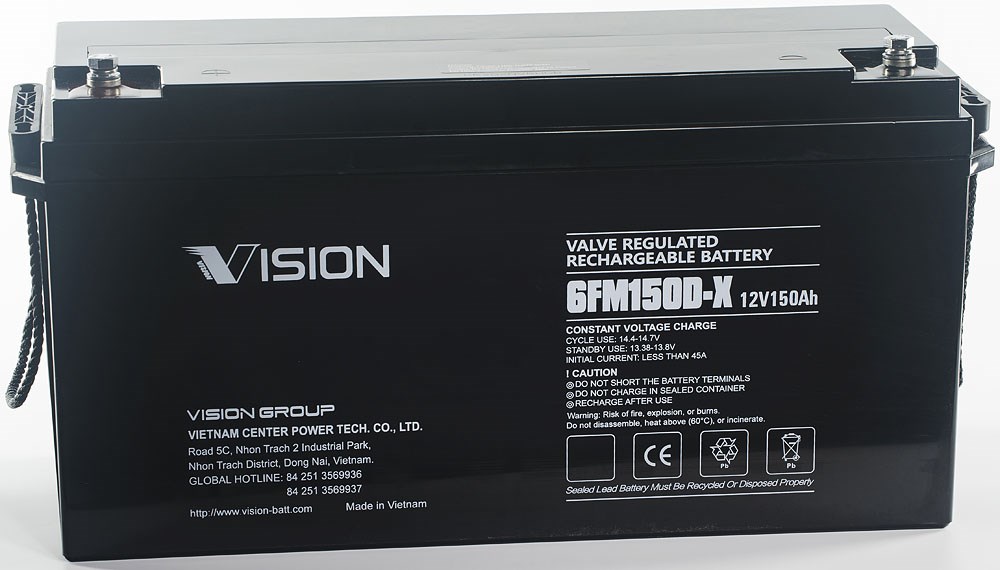 Vision Vrla 12v 150Ah