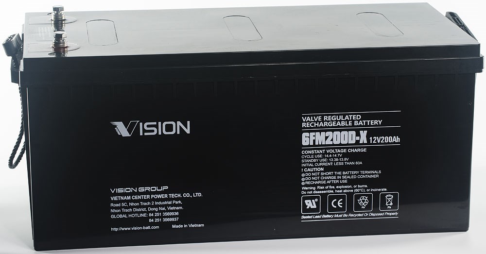 Vision Vrla 12v 200Ah