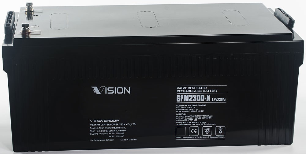 Vision Vrla 12v 230Ah