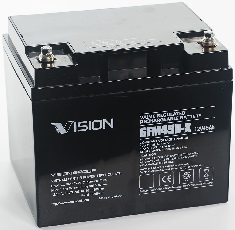 Vision Vrla 12v 45Ah