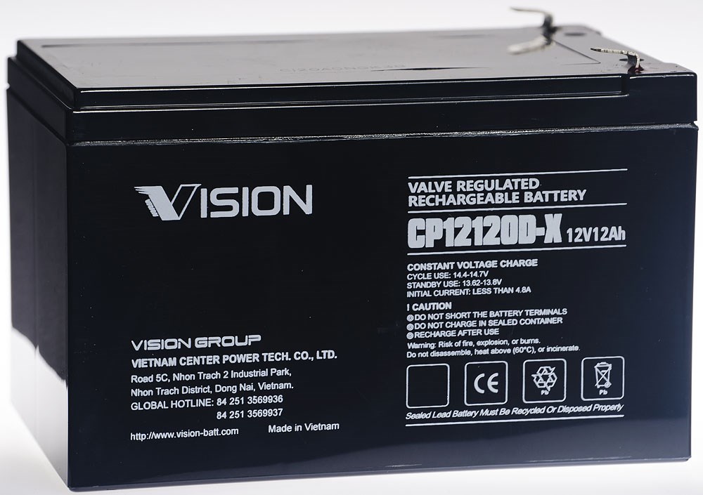 Vision Vrla 12V 12Ah