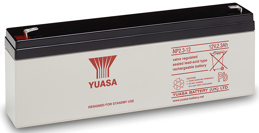 Yuasa NP VRLA/AGM 12V 2,3Ah