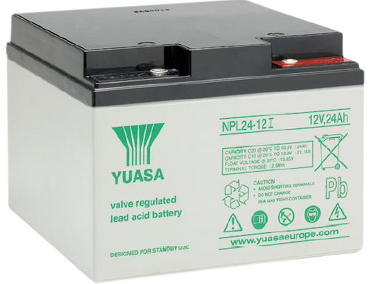 Yuasa NPL VRLA/AGM 12V 24Ah