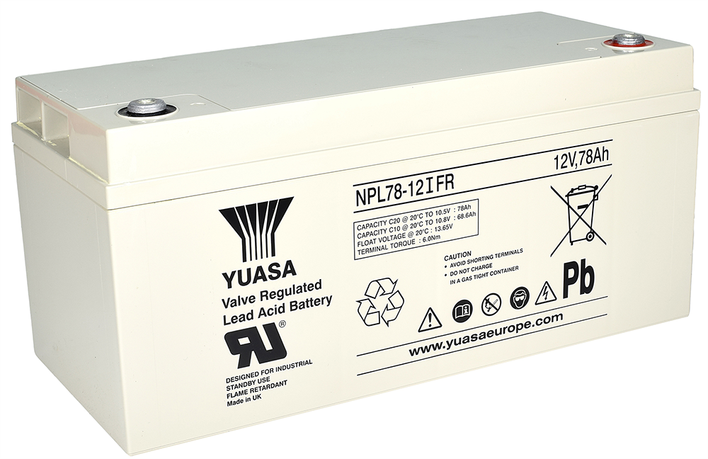 Yuasa NPL VRLA/AGM 12V 78Ah